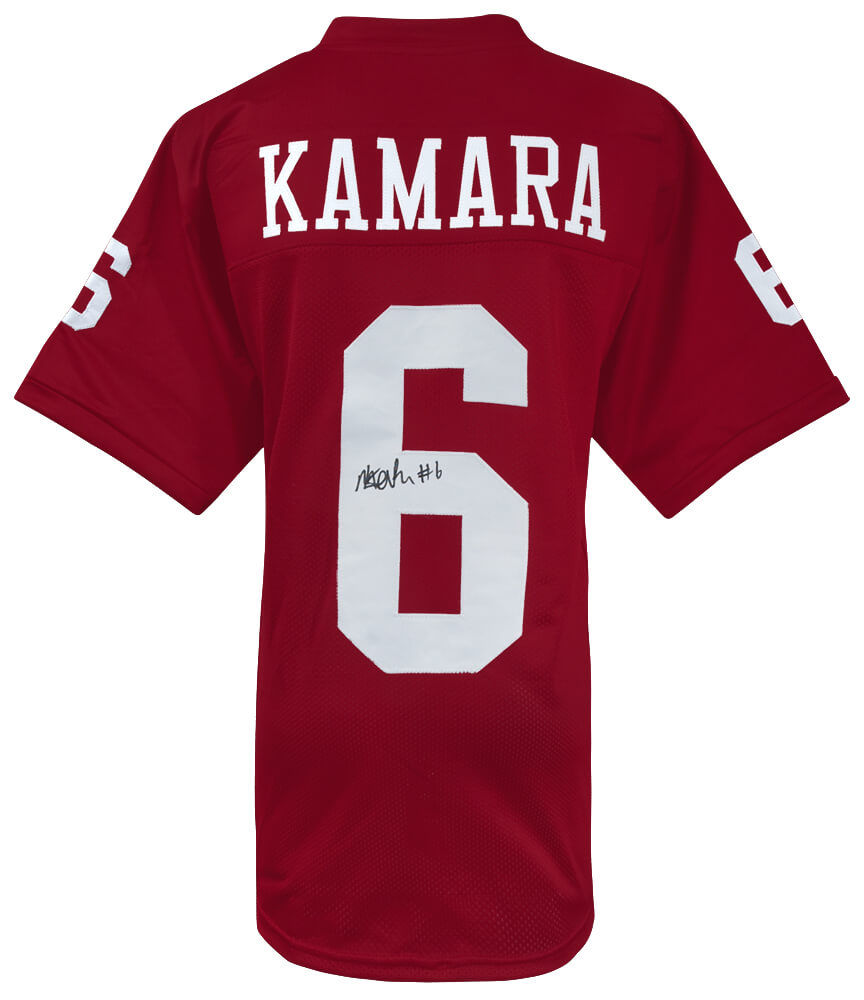 Indiana Hoosiers Mikail Kamara Signed Red Custom College Football Jersey