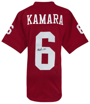 Indiana Hoosiers Mikail Kamara Signed Red Custom College Football Jersey