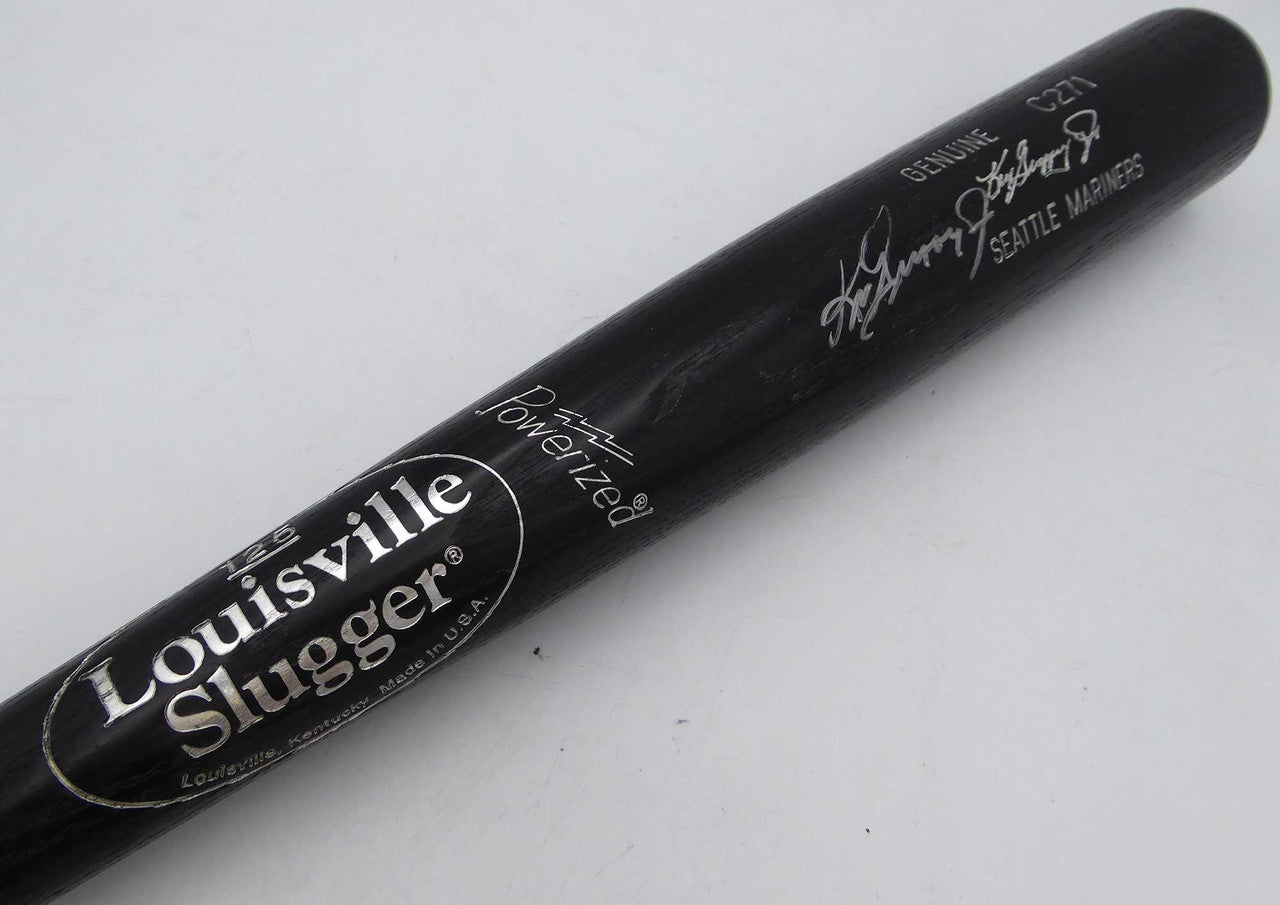 Ken Griffey Jr. Autographed Louisville Slugger Game Model C271 Bat Seattle Mariners Beckett BAS QR #BS30662