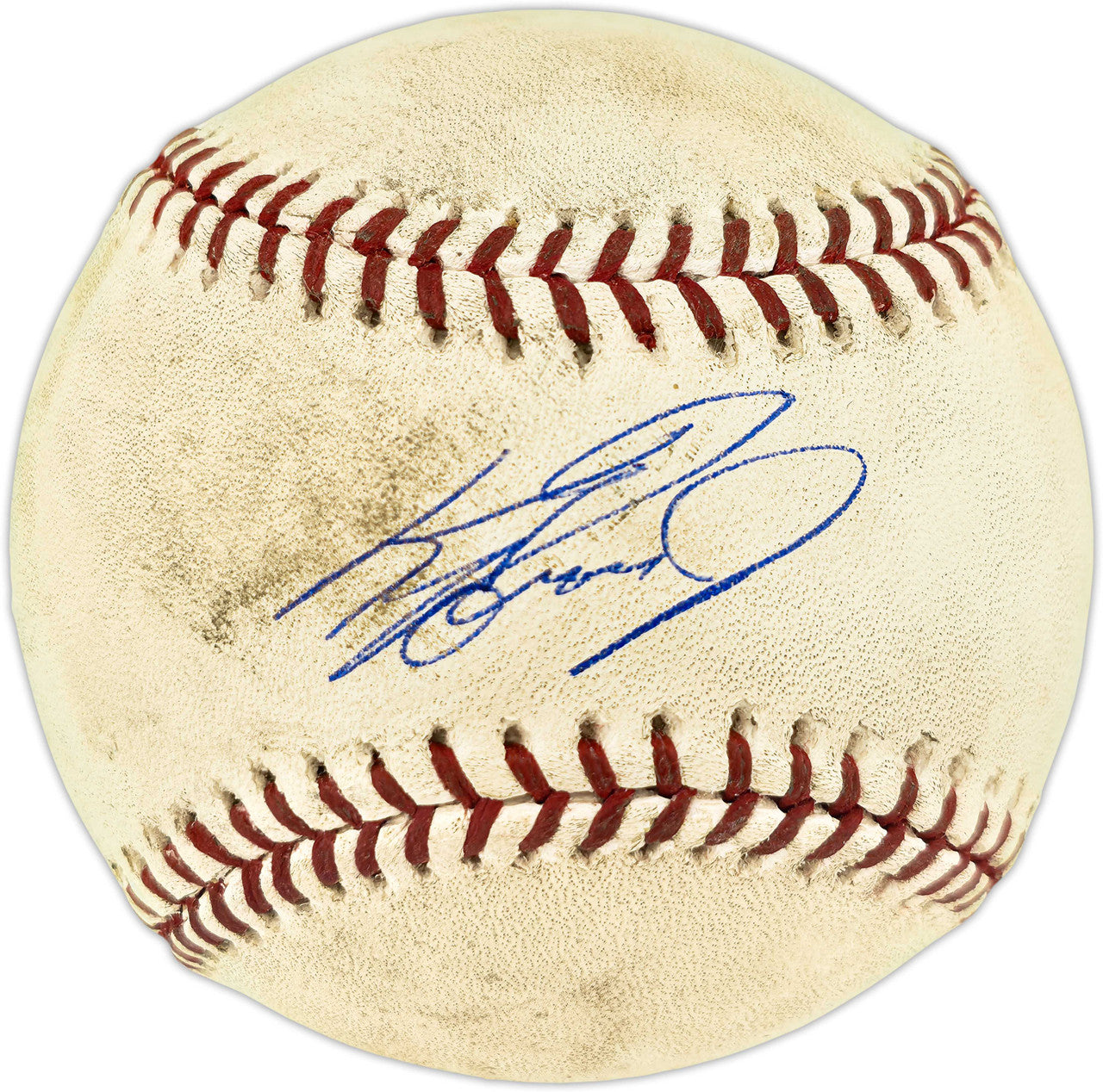 Ken Griffey Jr. Autographed Official Game Used MLB Baseball Seattle Mariners Beckett BAS Witness #3W342012