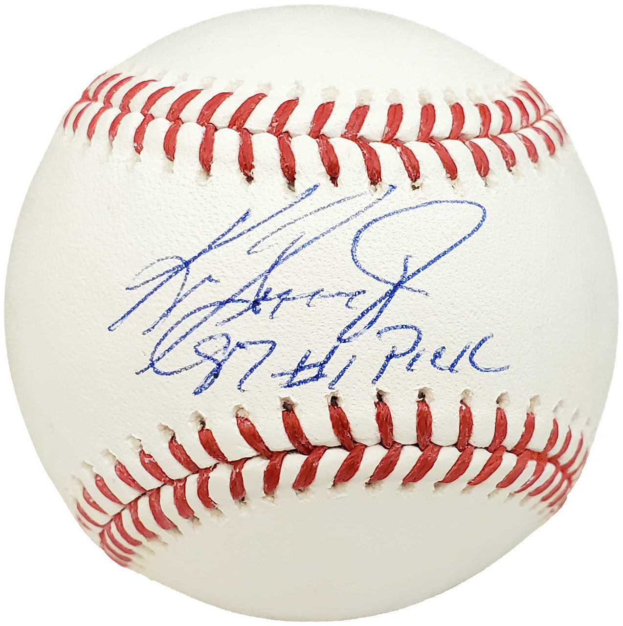 Ken Griffey Jr. Autographed Official MLB Baseball Seattle Mariners “87 #1 Pick” (Beckett BAS & MCS Hologram)