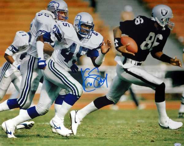Kenny Easley Autographed 16x20 Photo Seattle Seahawks