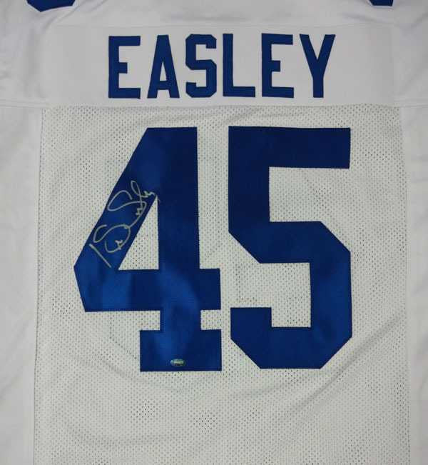 Kenny Easley Signed Seahawks White Jersey – MCS COA