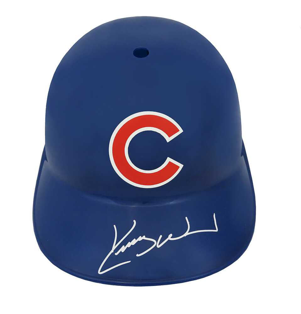 Kerry Wood Signed Chicago Cubs Souvenir Replica Batting Helmet