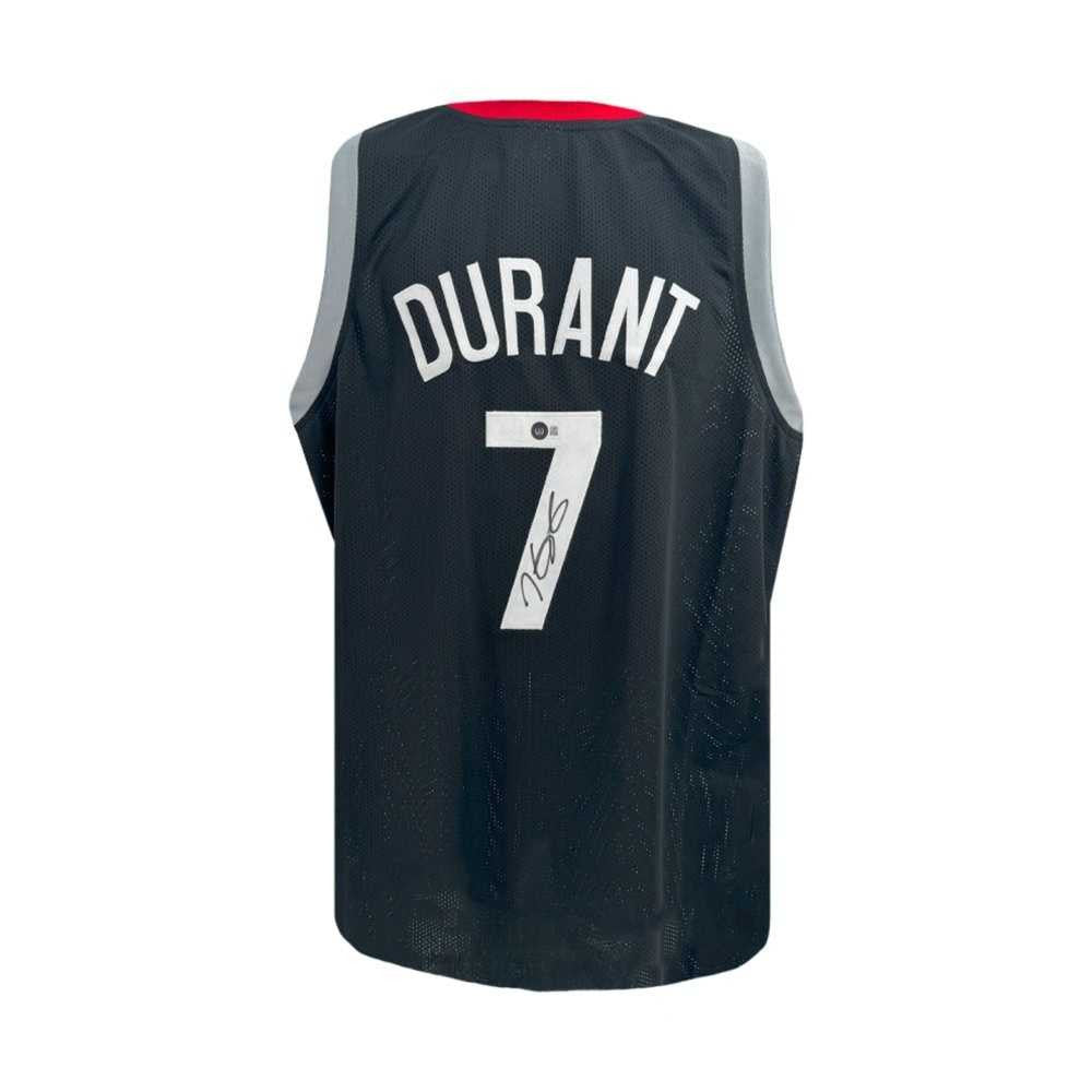 Kevin Durant Signed Houston Rockets Black Jersey – Beckett Authenticated