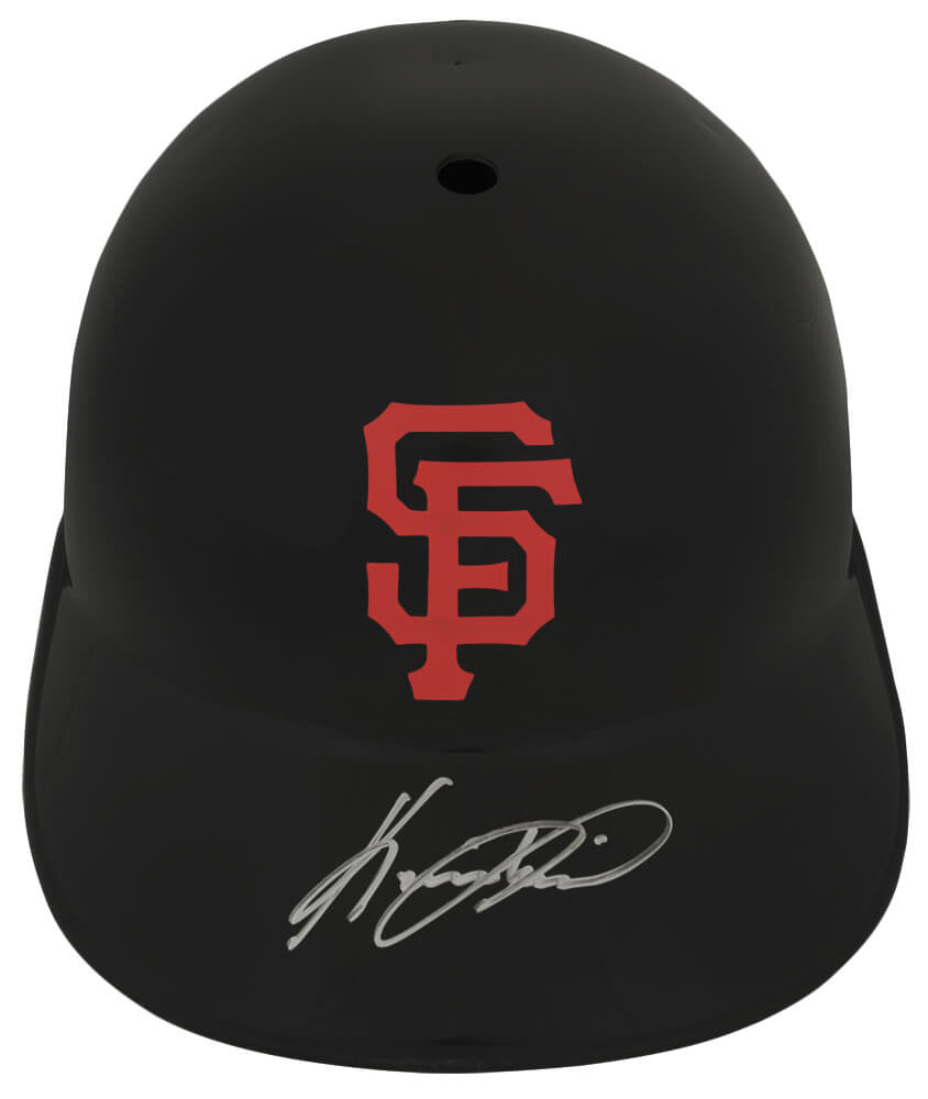 Kevin Mitchell Signed San Francisco Giants Replica Souvenir Batting Helmet - Schwartz Authenticated