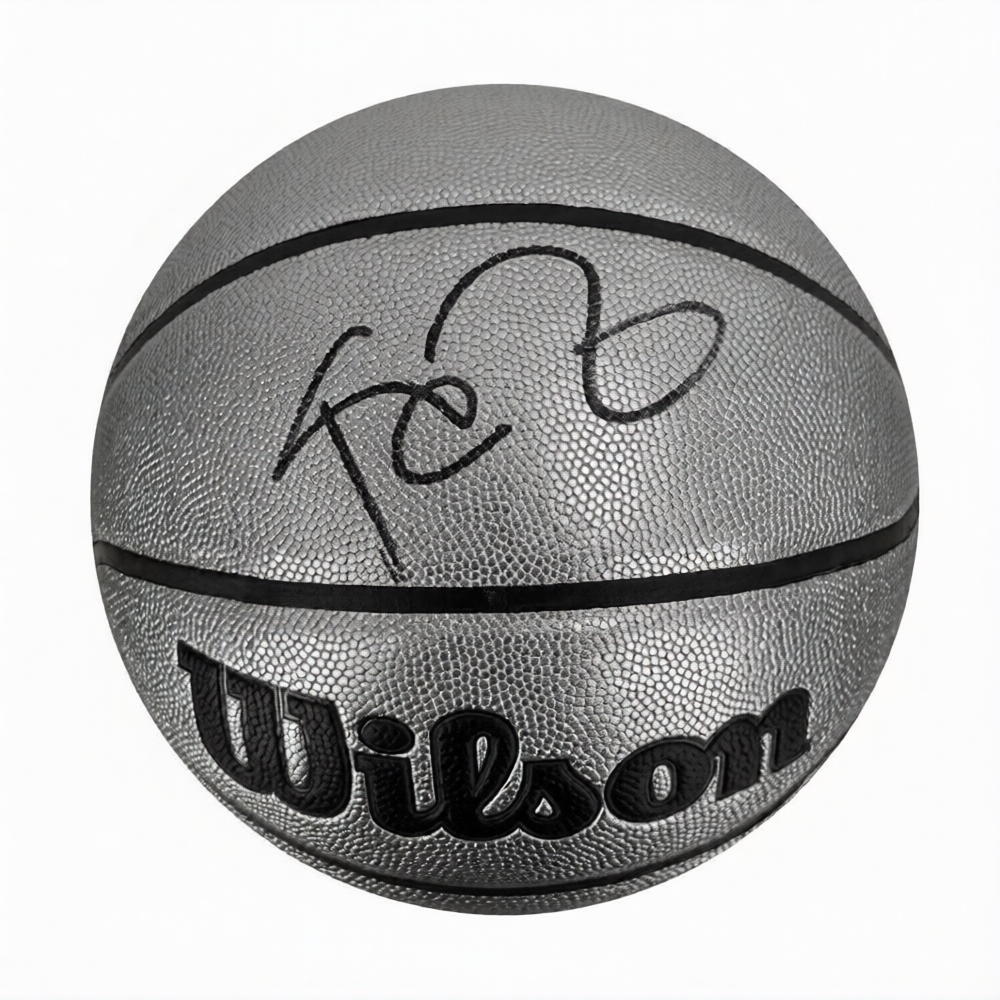Kevin Garnett Autographed Wilson Platinum Edition Basketball JSA Authenticated