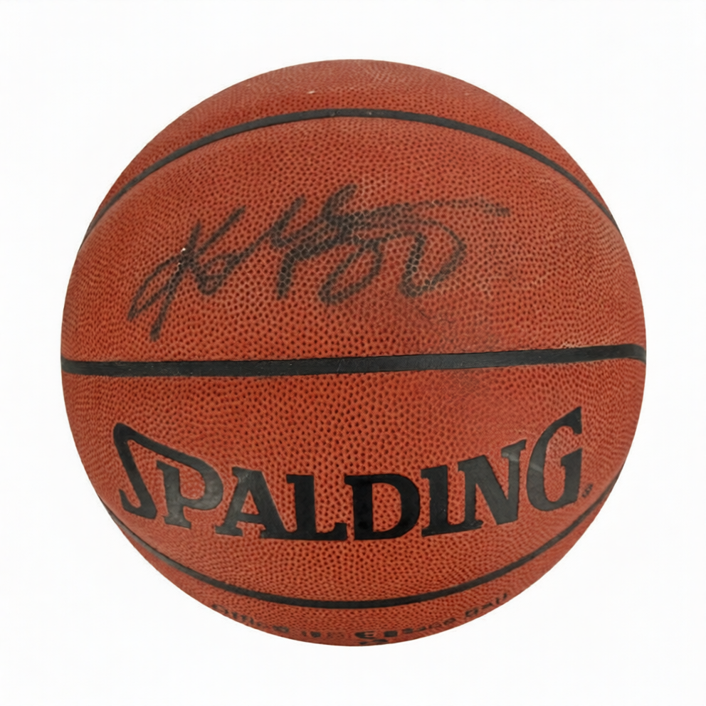 Kobe Bryant Signed Spalding Official NBA Basketball - Beckett (BAS) LOA