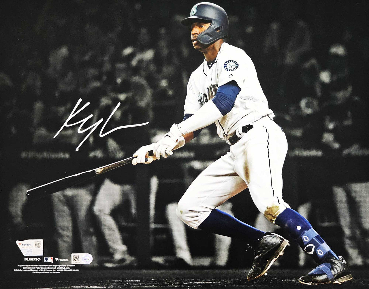 Kyle Lewis Autographed 11x14 Photo Seattle Mariners Fanatics Holo