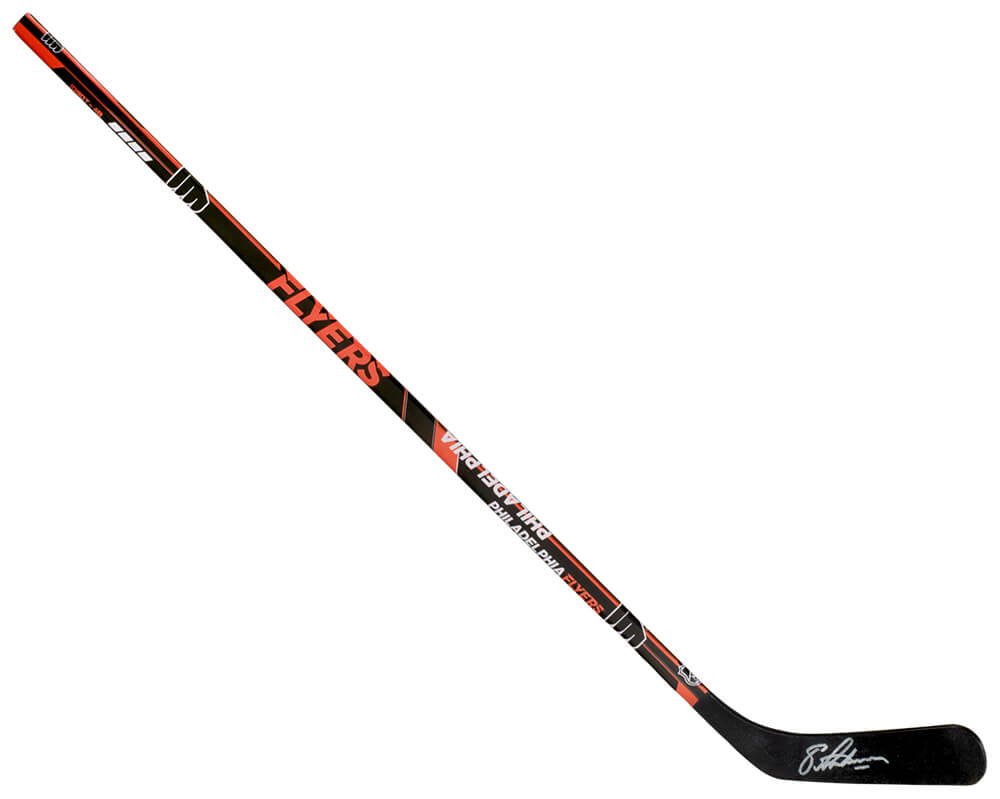 Eric Lindros Signed Philadelphia Flyers Logo 48 Inch Full Size Hockey Stick