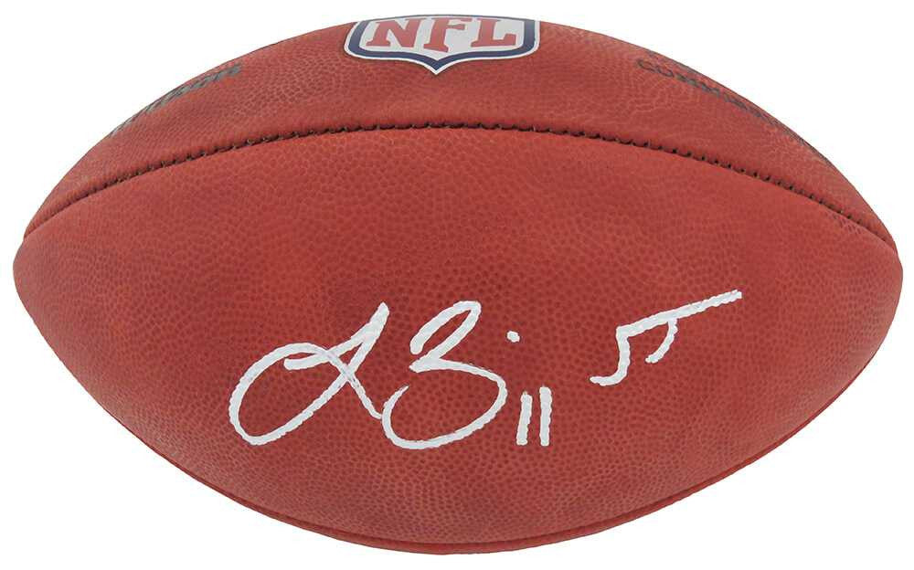Lance Briggs Signed Wilson Duke Official NFL Game Football - Schwartz Authenticated