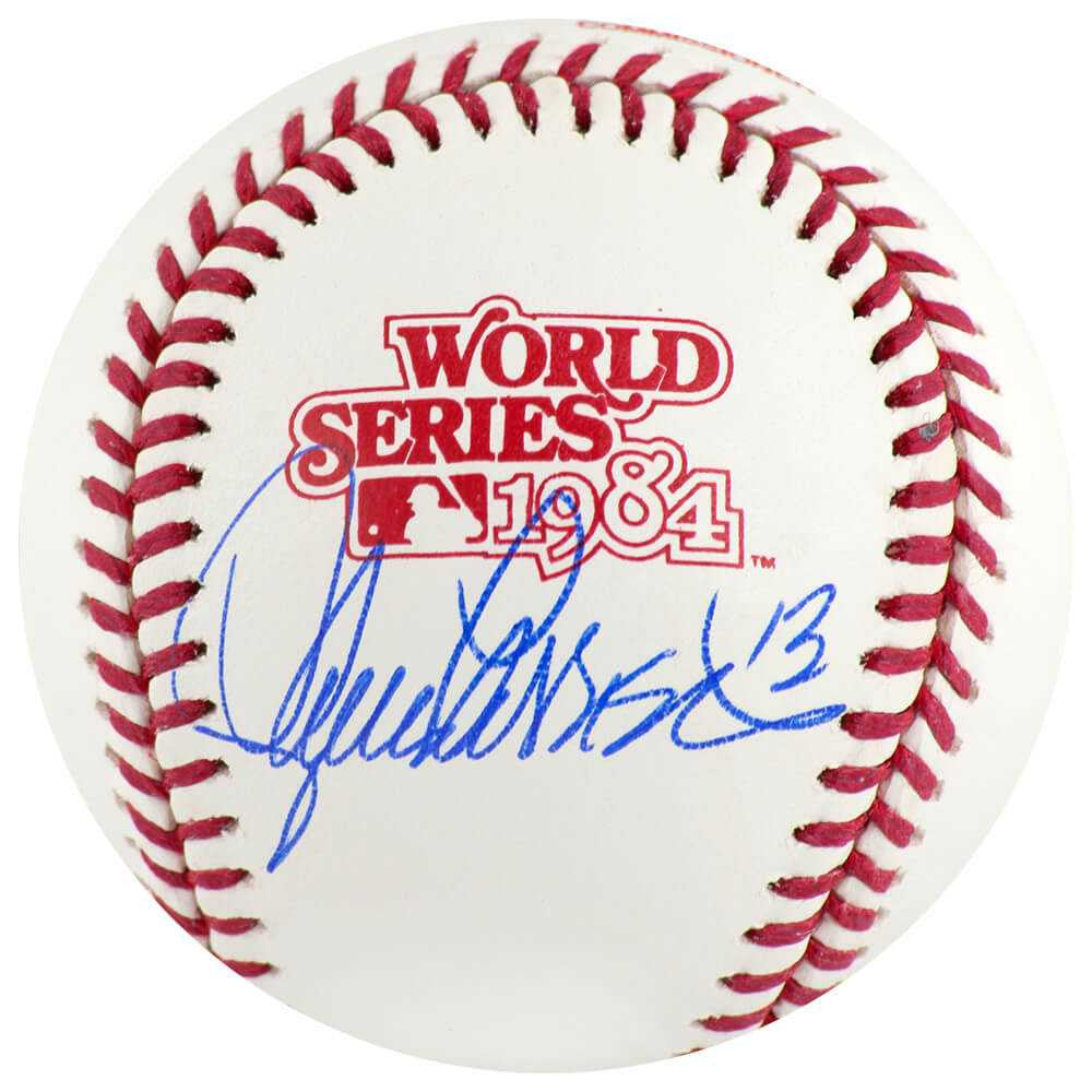 Lance Parrish Signed Rawlings 1984 World Series (Detroit Tigers) Baseball - Schwartz Authenticated