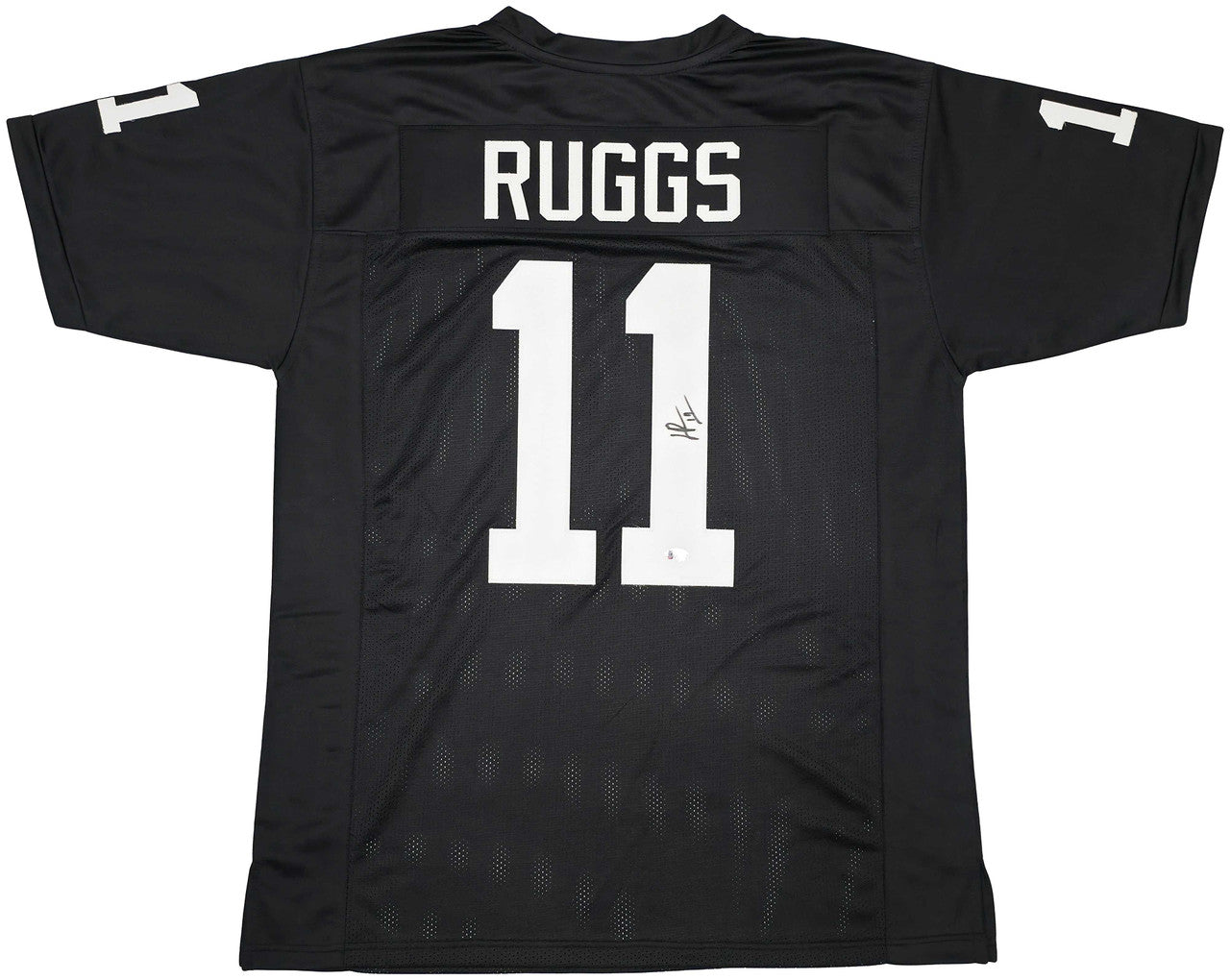 Las Vegas Raiders Henry Ruggs III Autographed Black Jersey Beckett BAS