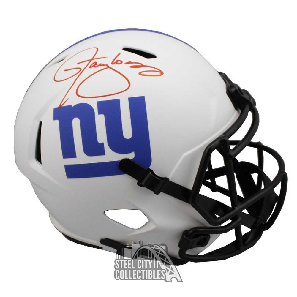 Lawrence Taylor Autographed New York Lunar Eclipse Replica Full Size Football Helmet - BAS