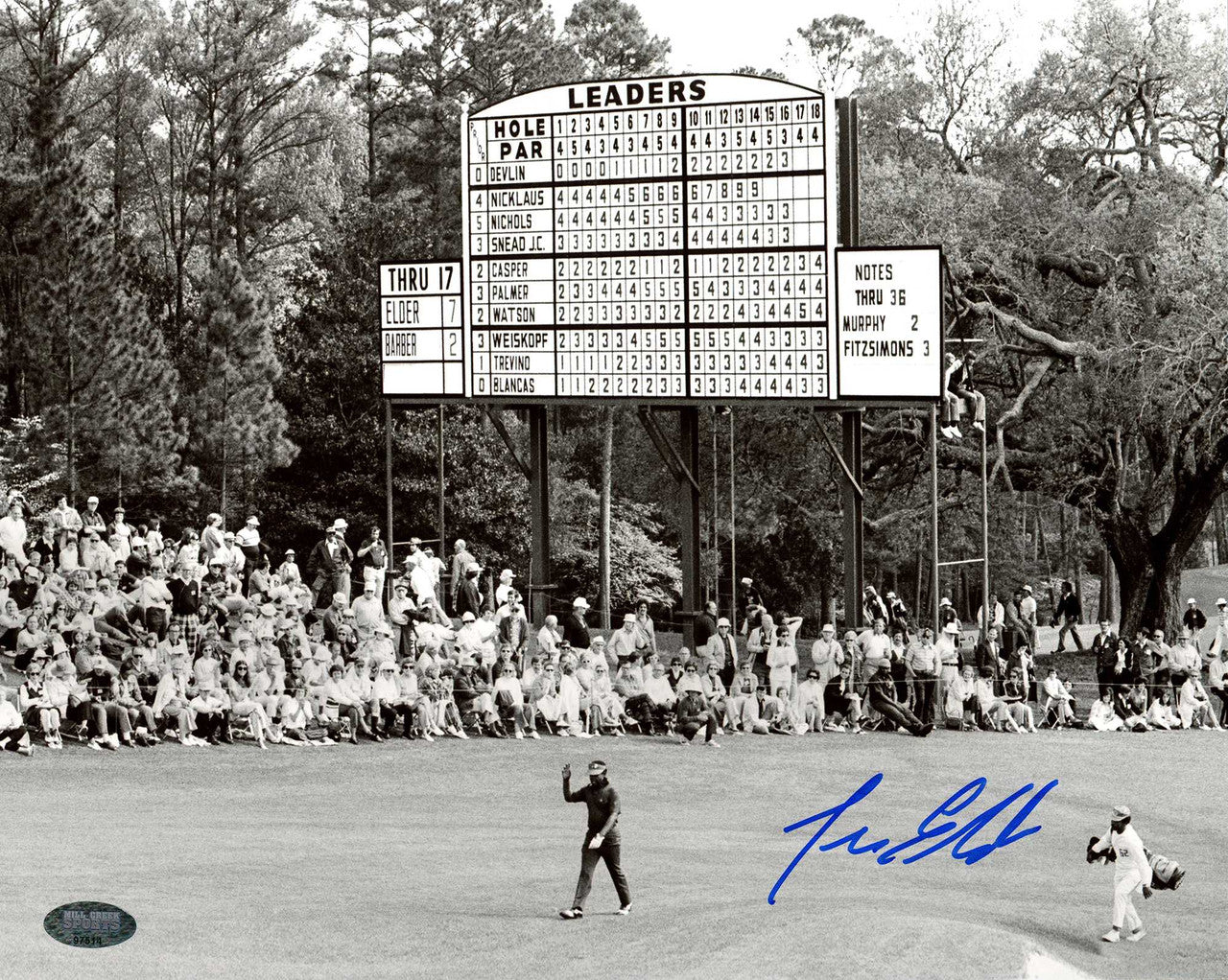 Lee Elder Autographed 8x10 Photo MCS Holo Stock #197232