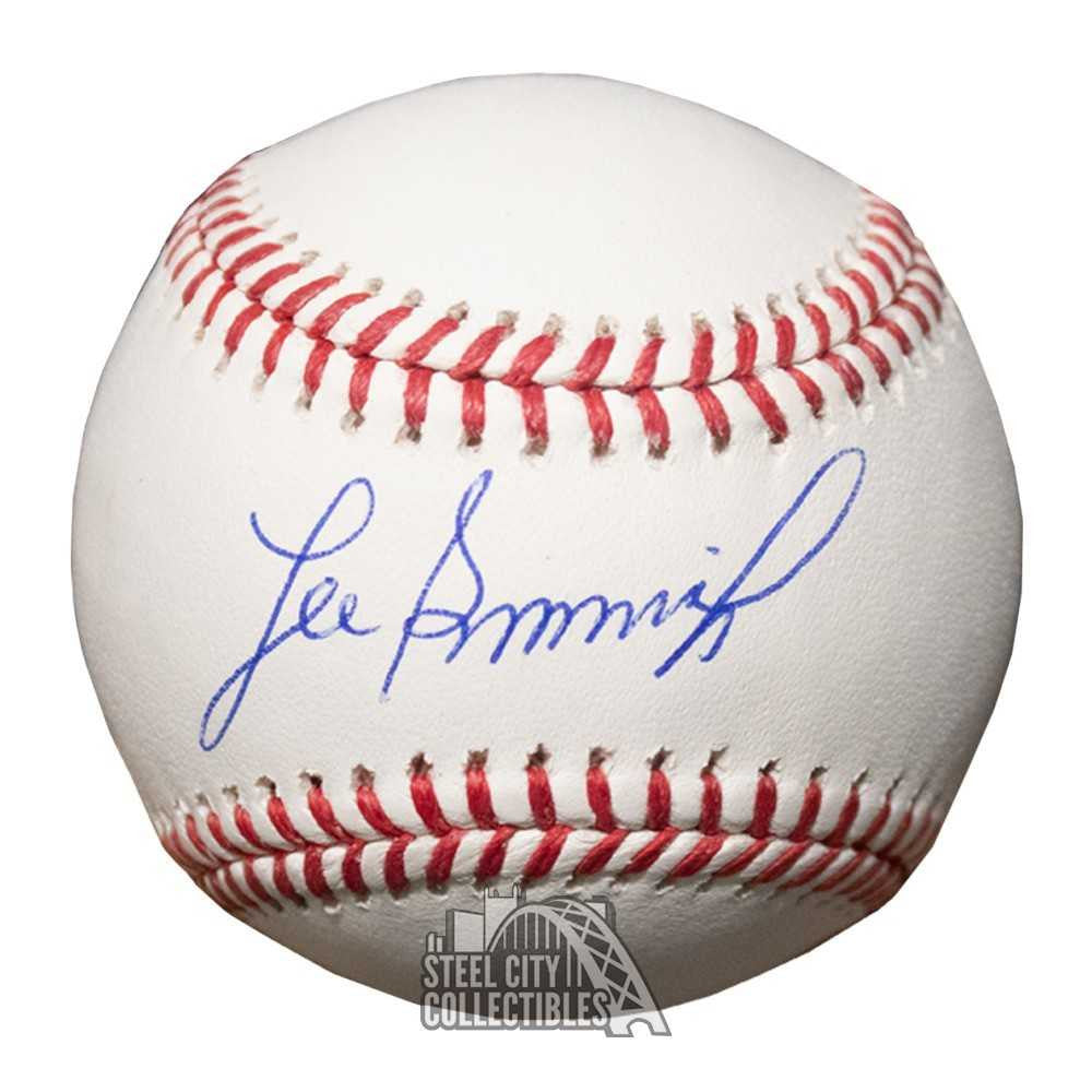 Lee Smith Autographed Official MLB Baseball - BAS