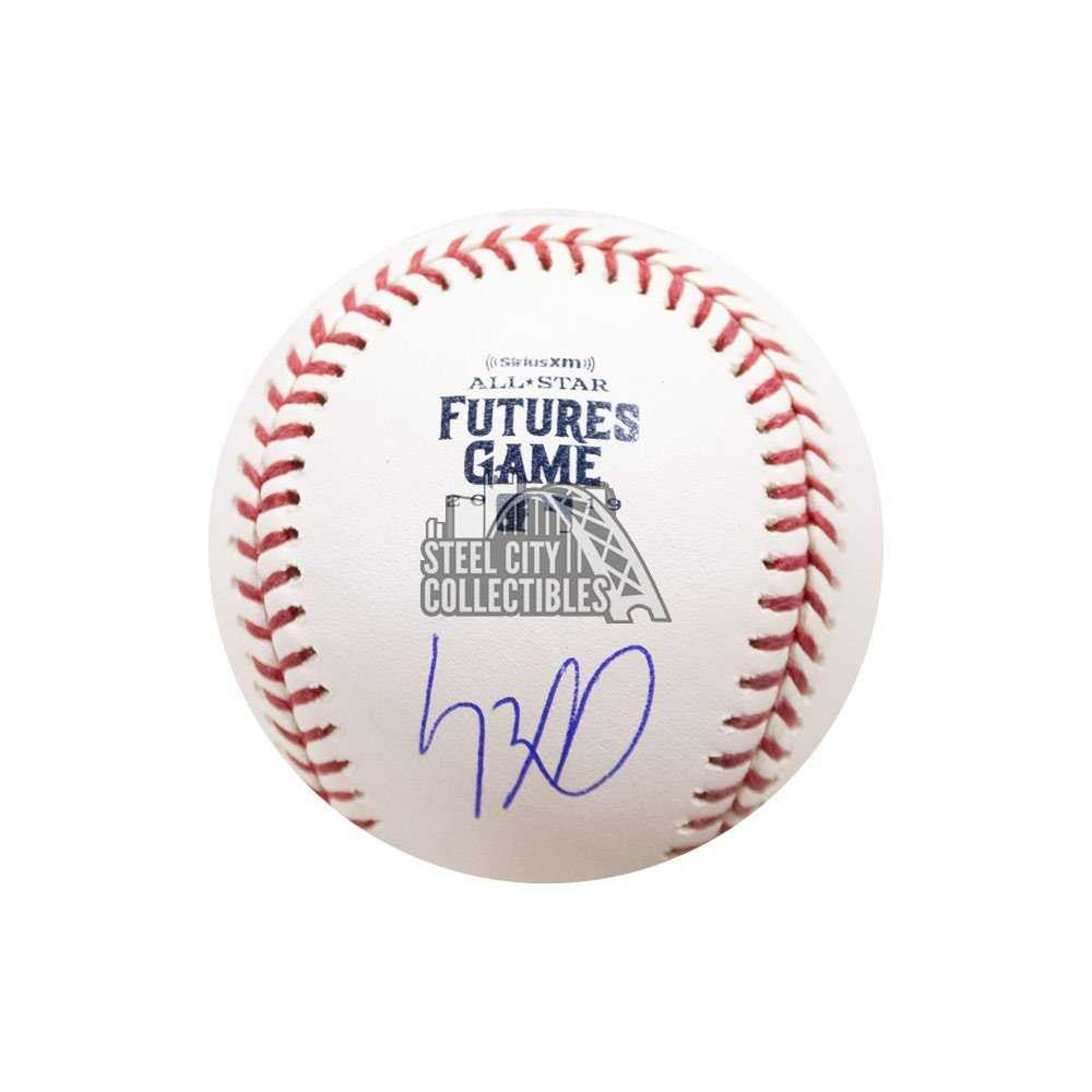 Luis Robert Autographed 2019 Futures Game Official MLB Baseball - BAS COA