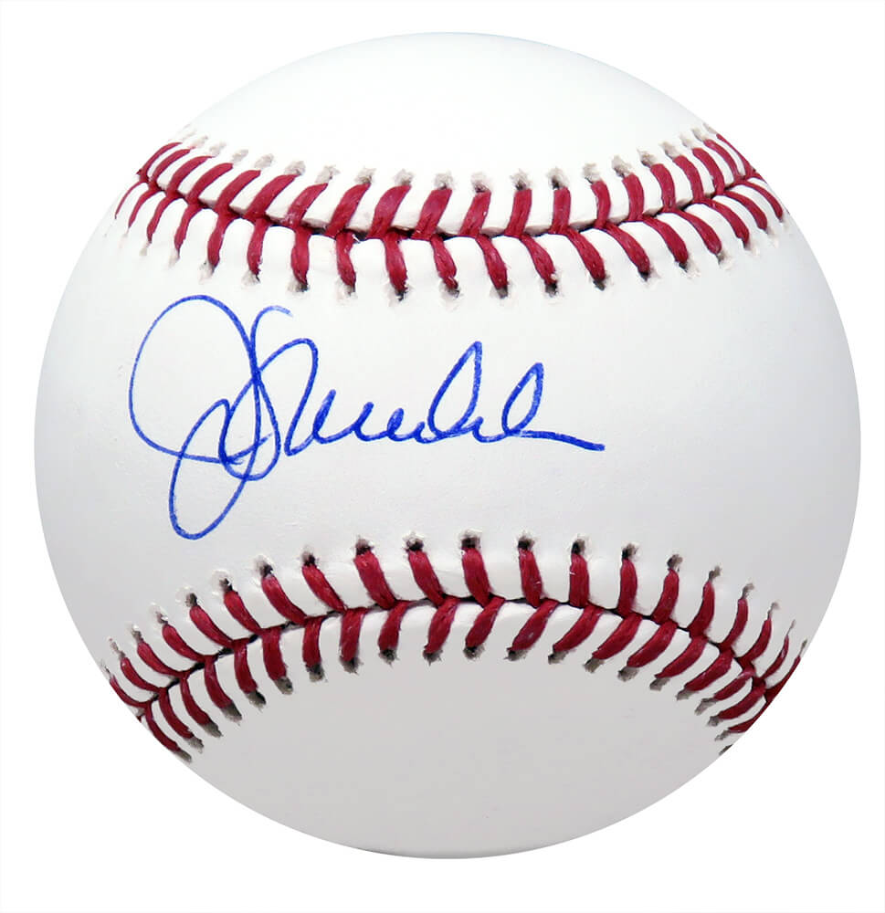 Joe Maddon Signed Rawlings Official MLB Baseball