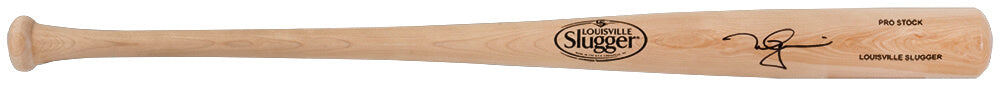 Mark McGwire Signed Louisville Slugger Pro Stock Blonde Baseball Bat Schwartz