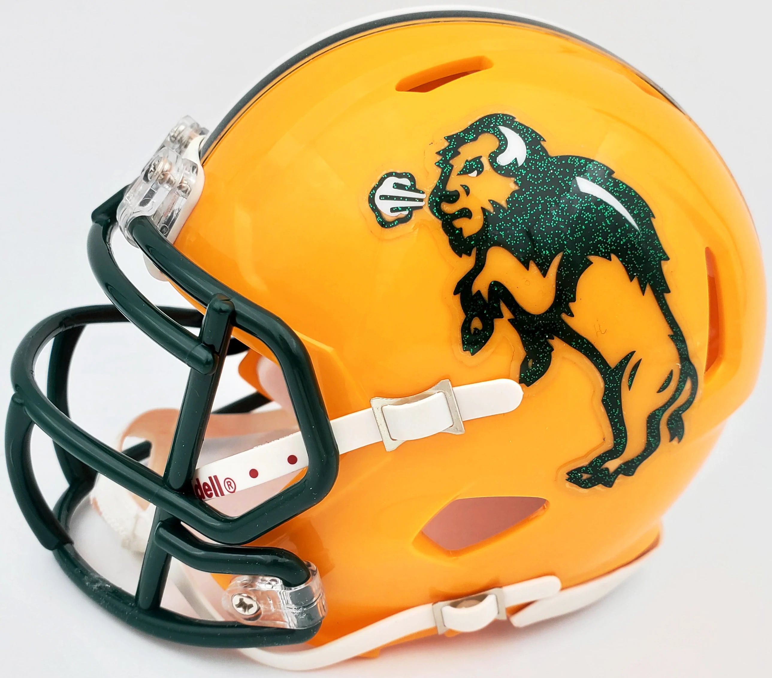 Trey Lance Autographed North Dakota State Bison Speed Mini Helmet – Beckett BAS