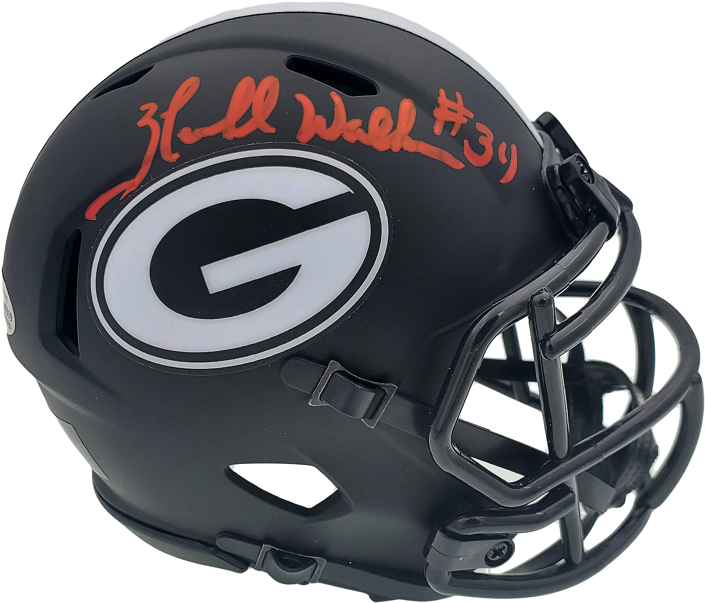 Herschel Walker Signed Georgia Bulldogs Eclipse Mini Helmet – BAS COA
