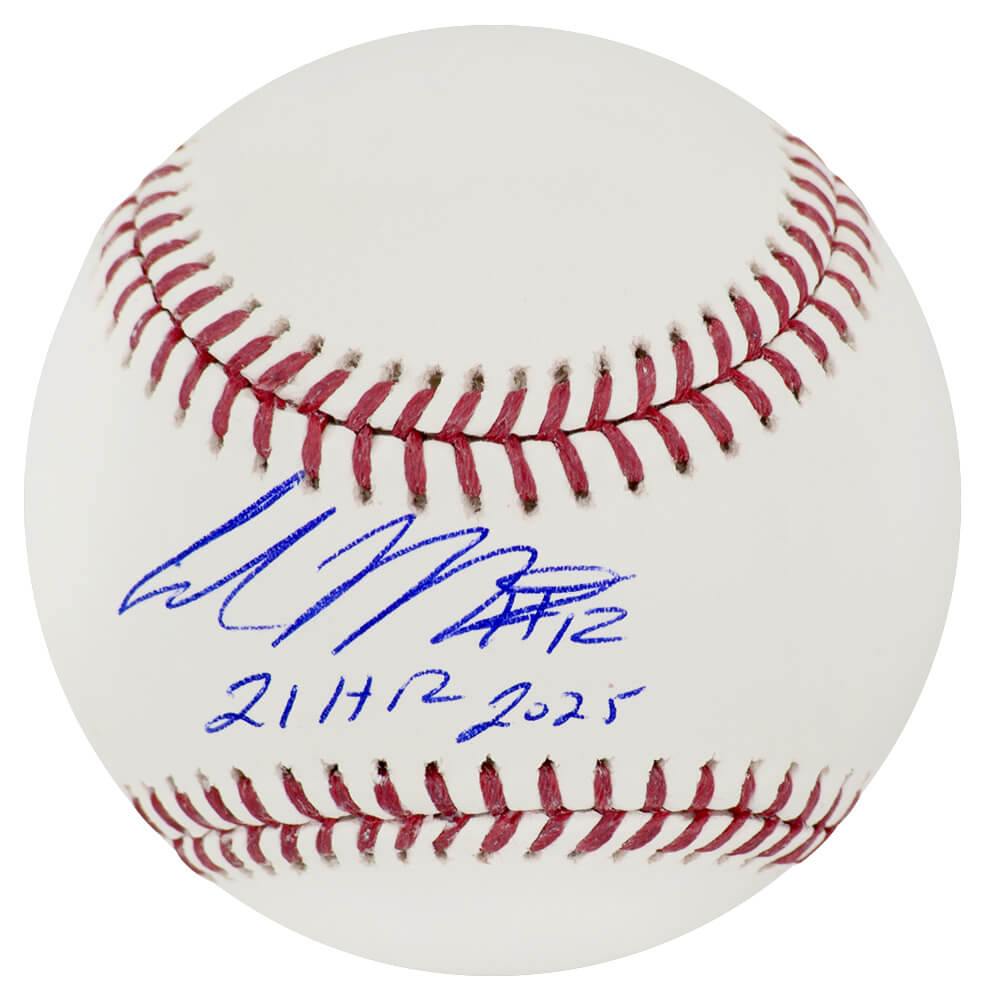 Colson Montgomery Signed Rawlings MLB Baseball w/21 HR 2025 - (Beckett)