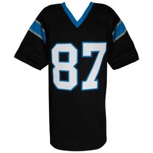 Carolina Panthers Muhsin Muhammad Autographed Custom Black Football Jersey "2x Pro Bowl" - Schwartz Sports