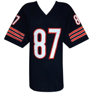 Chicago Bears Muhsin Muhammad Autographed Custom Navy Football Jersey - Schwartz Sports