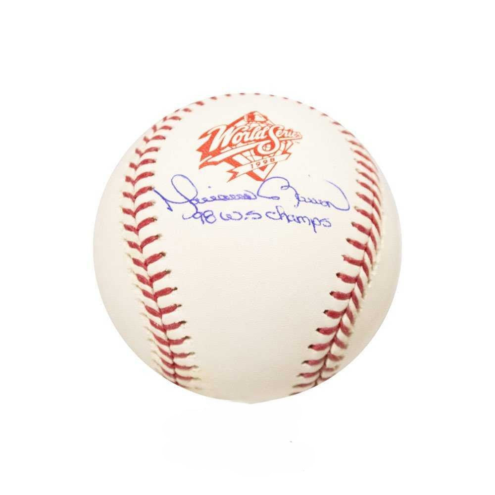 Mariano Rivera 98 WS Champs Autographed Official 1998 World Series Baseball - JSA COA