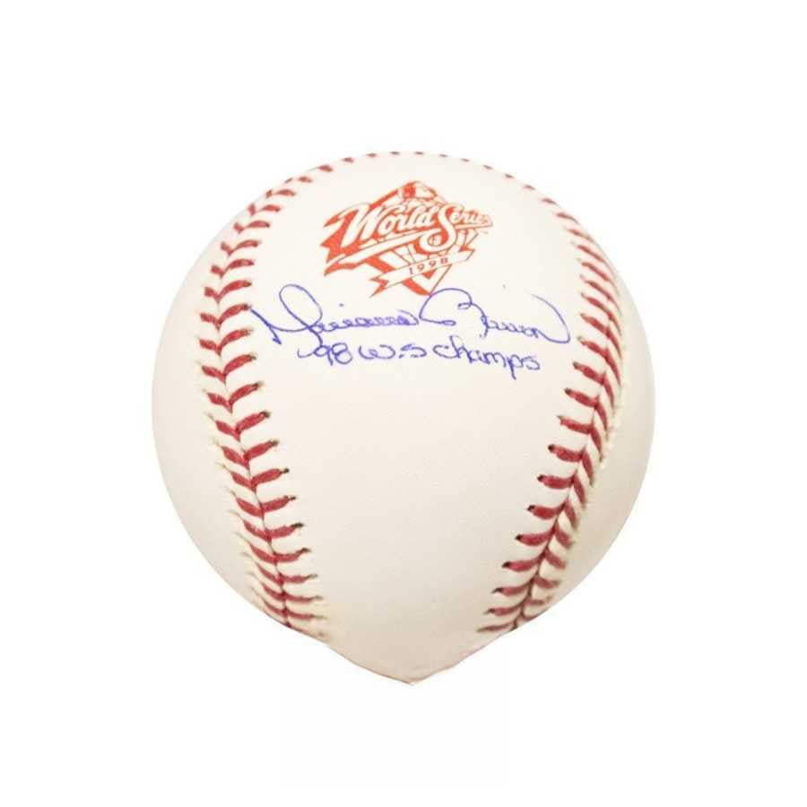 Mariano Rivera 98 WS Champs Autographed Official 1998 World Series Baseball - JSA