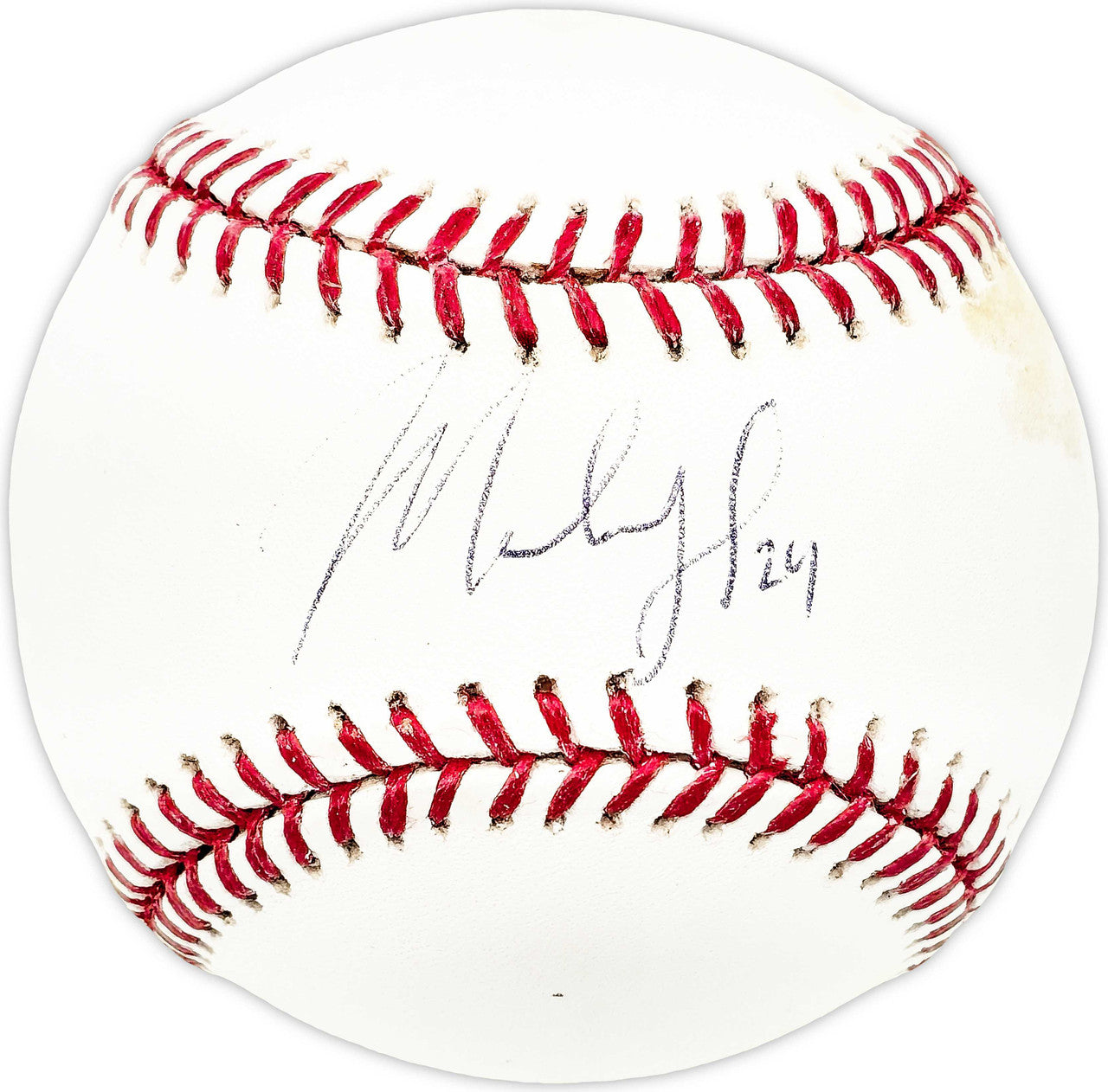 Marlon Byrd Autographed Official MLB Baseball Philadelphia Phillies, Chicago Cubs SKU #226139