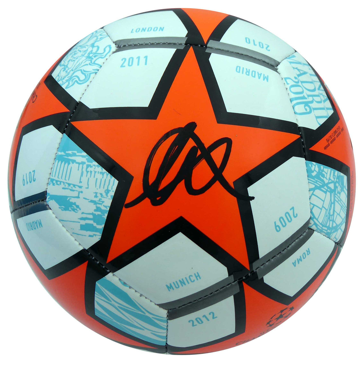 Mason Mount Autographed Adidas Soccer Ball Chelsea F.C. Beckett BAS