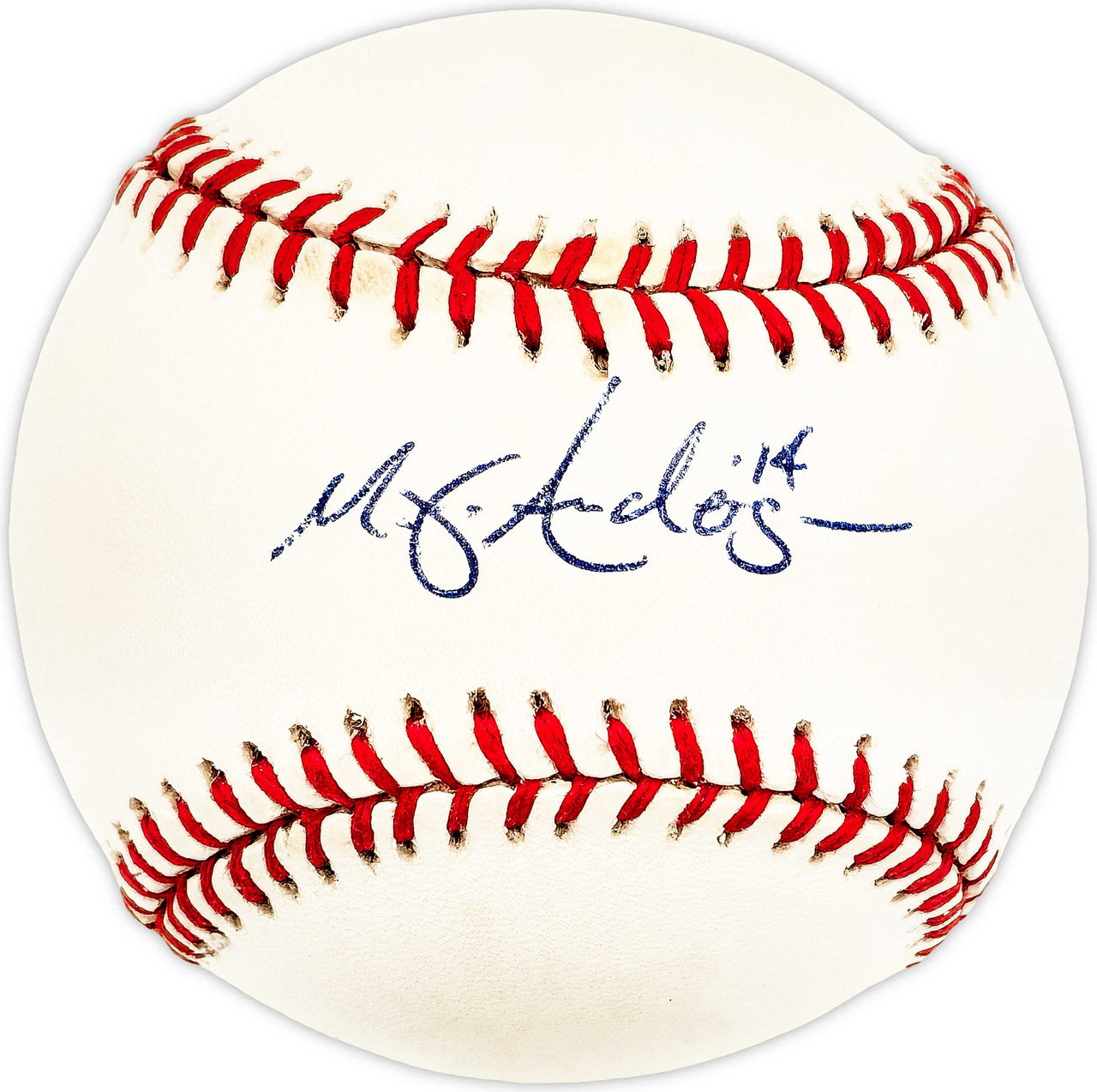 Matt Anderson Autographed Official AL Baseball Detroit Tigers SKU #225942