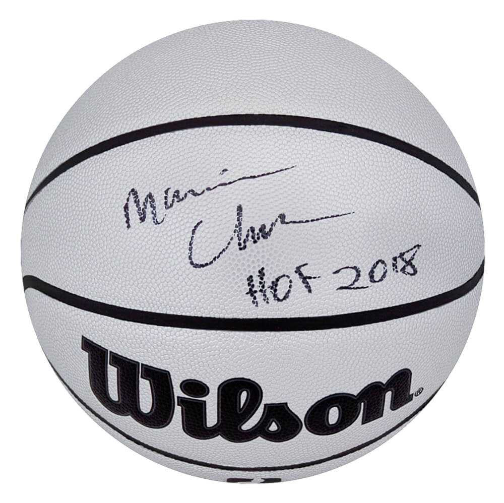 Maurice Cheeks Signed Wilson Platinum  Full Size NBA Basketball w/HOF 2018 - Schwartz Authenticated