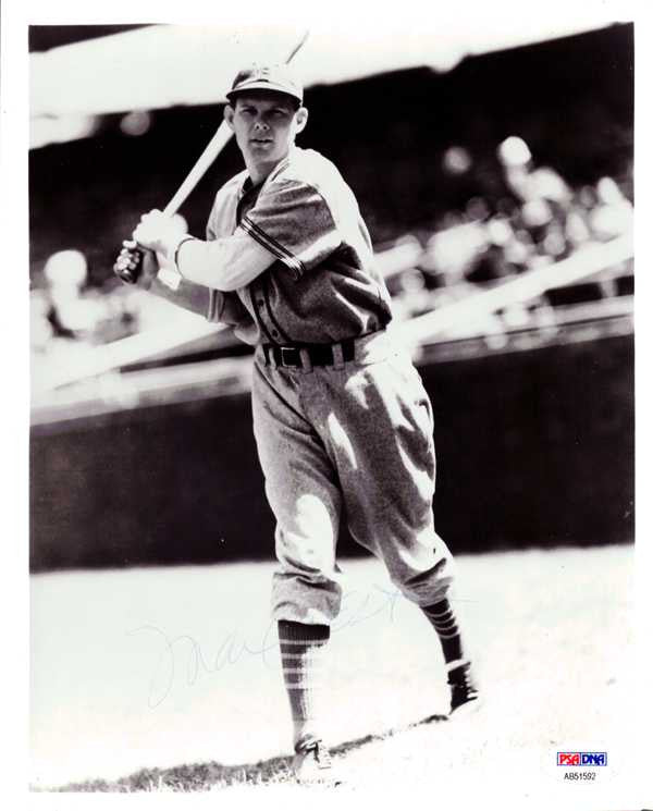 Max West Autographed 8x10 Photo Boston Braves PSA/DNA #AB51592