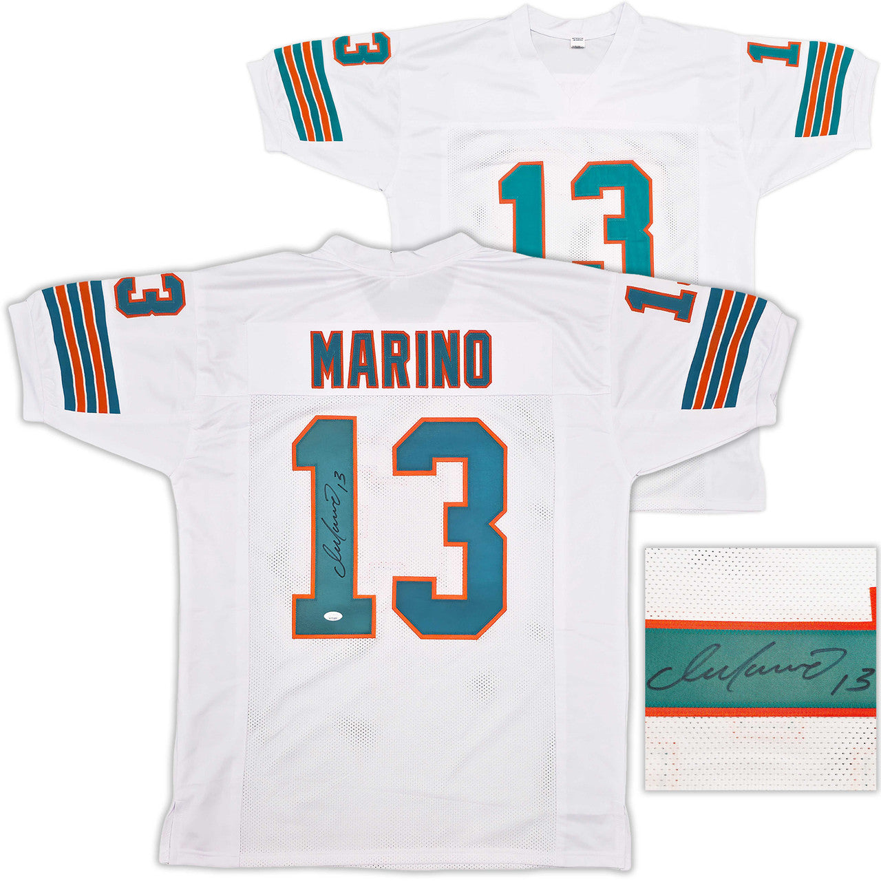 Dan Marino Signed Miami Dolphins White Jersey – JSA COA