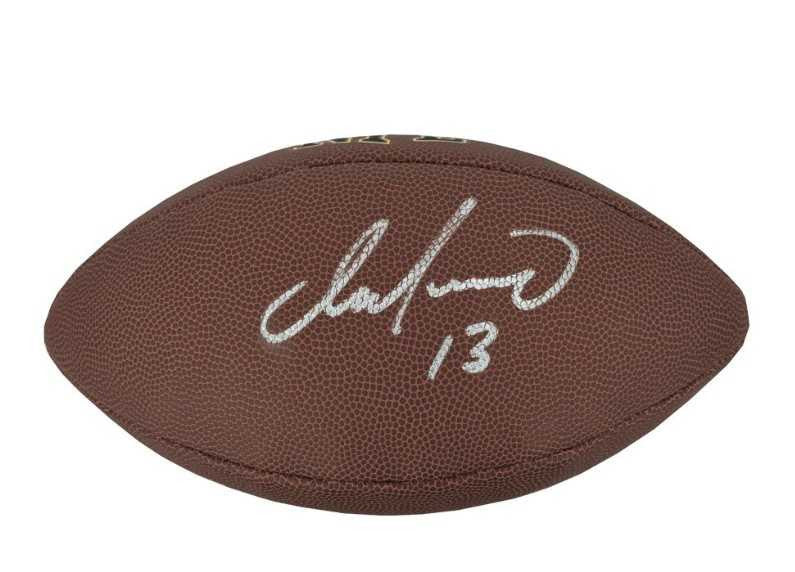 Miami Dolphins Dan Marino Autographed Wilson Football - BAS