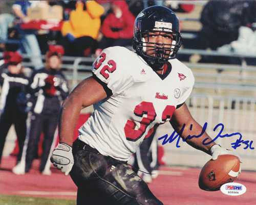 Michael Turner Autographed 8x10 Photo Northern Illinois PSA/DNA #S35564