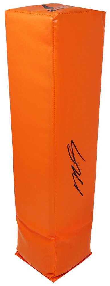 Michael Vick Signed Orange Endzone Pylon - Schwartz Authenticated