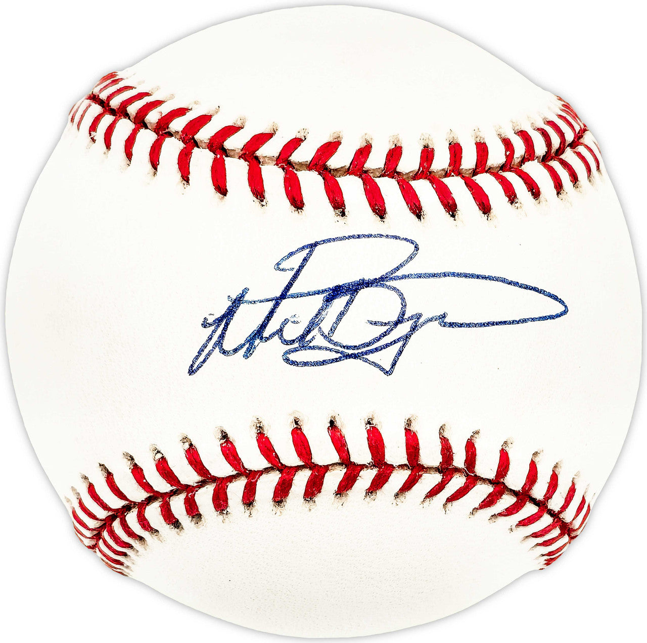 Mike Benjamin Autographed Official AL Baseball Boston Red Sox, San Francisco Giants SKU #225943