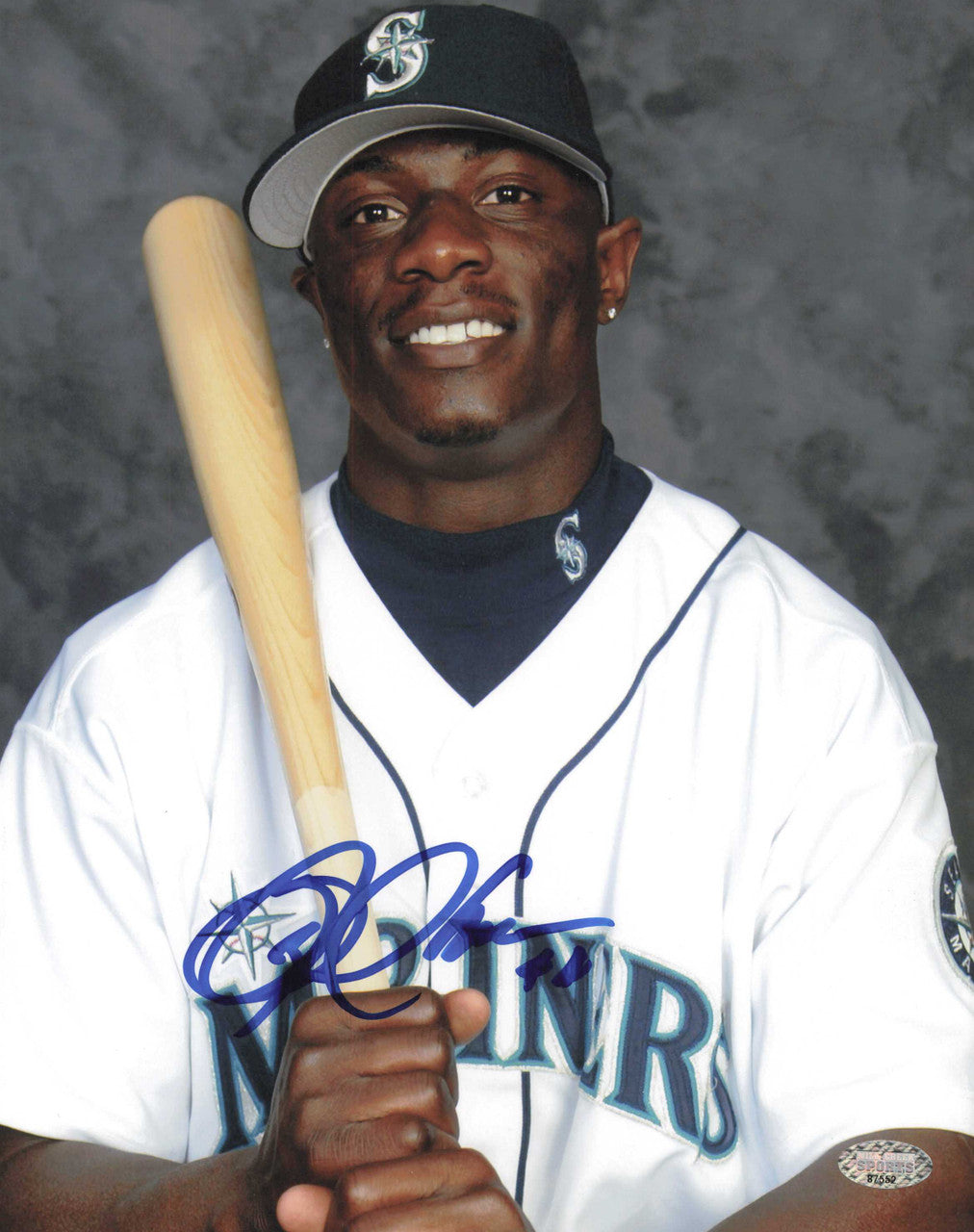 Mike Cameron Autographed 8x10 Photo Seattle Mariners MCS Holo #87552