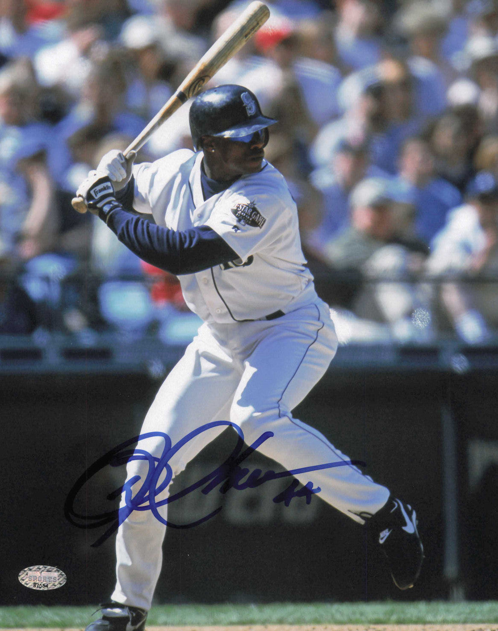 Mike Cameron Autographed 8x10 Photo Seattle Mariners MCS Holo #87554
