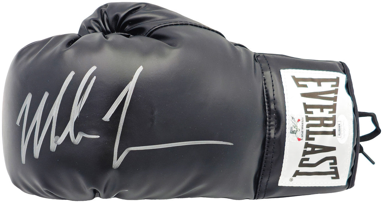 Mike Tyson Signed Black Everlast Left-Hand Boxing Glove (LH) – JSA COA
