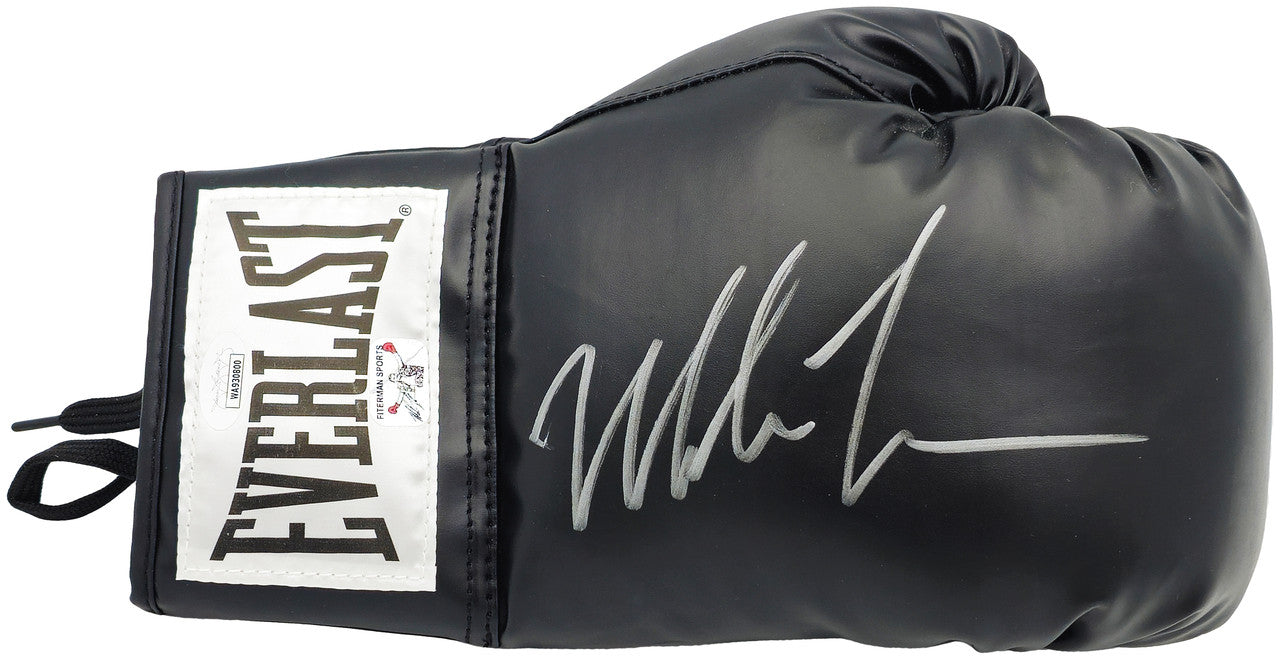 Mike Tyson Signed Black Everlast Right-Hand Boxing Glove (RH) – JSA COA