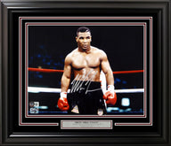 Mike Tyson Autographed Framed 11x14 Photo Beckett BAS QR