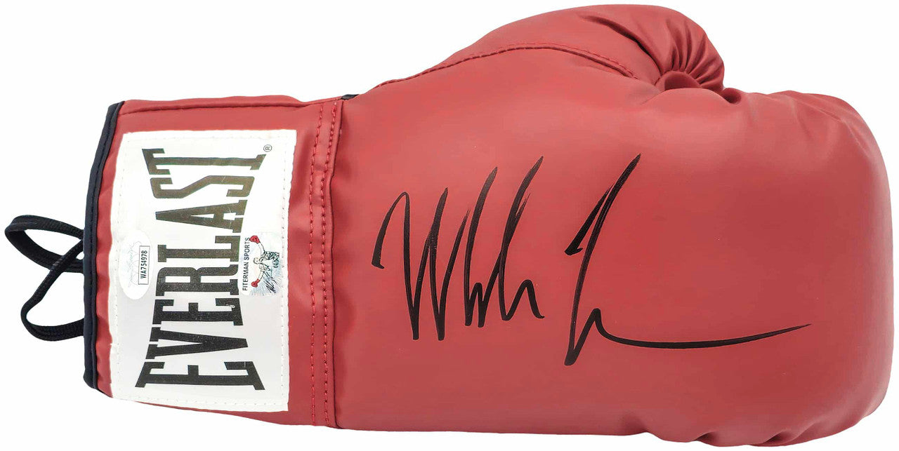 Mike Tyson Signed Red Everlast Boxing Glove (Right Hand) – JSA COA