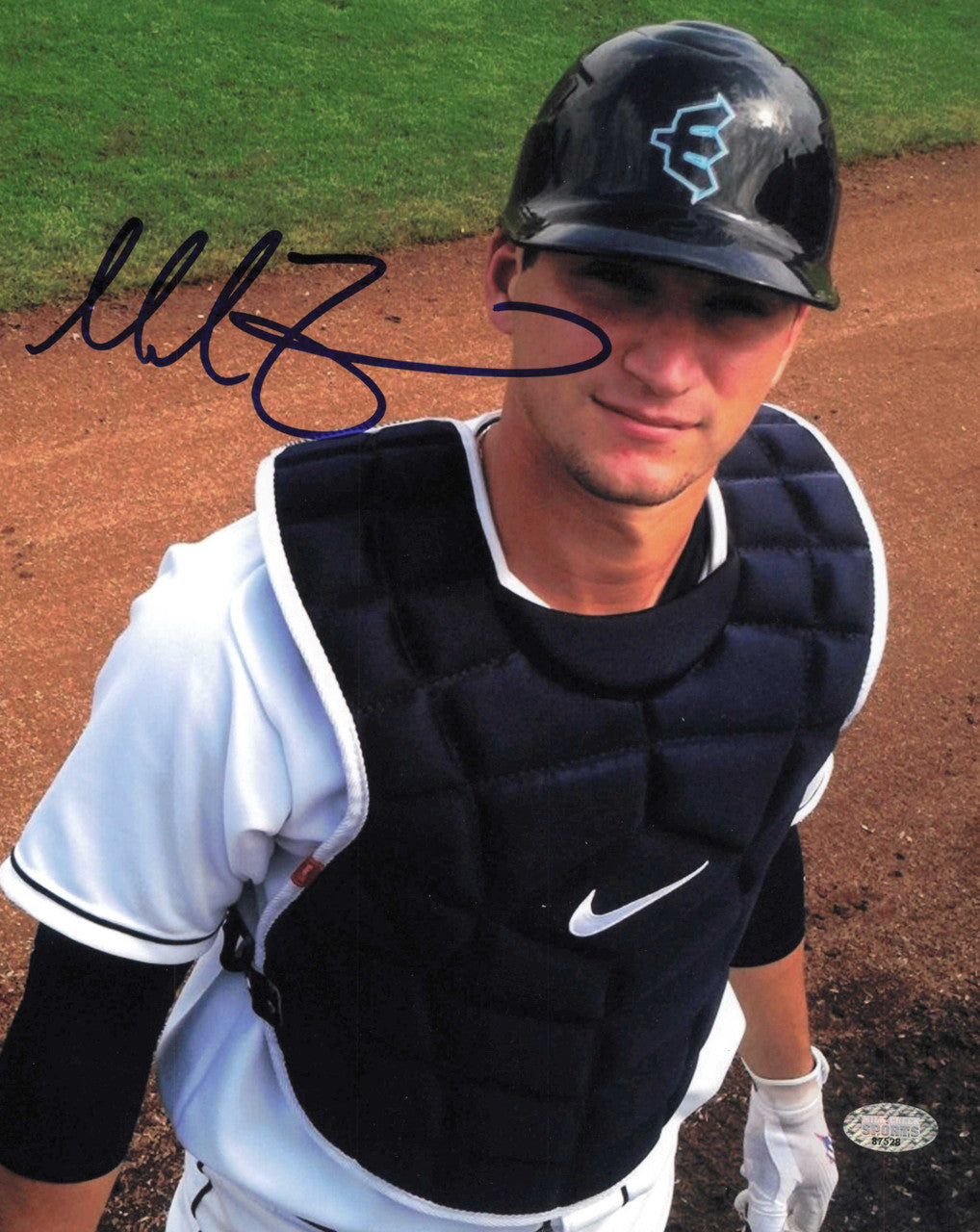 Mike Zunino Autographed 8x10 Photo Seattle Mariners MCS Holo #87528