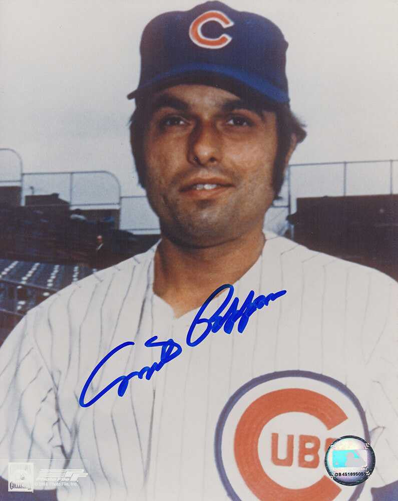 Milt Pappas Signed Chicago Cubs 8x10 Photo - Schwartz Authenticated