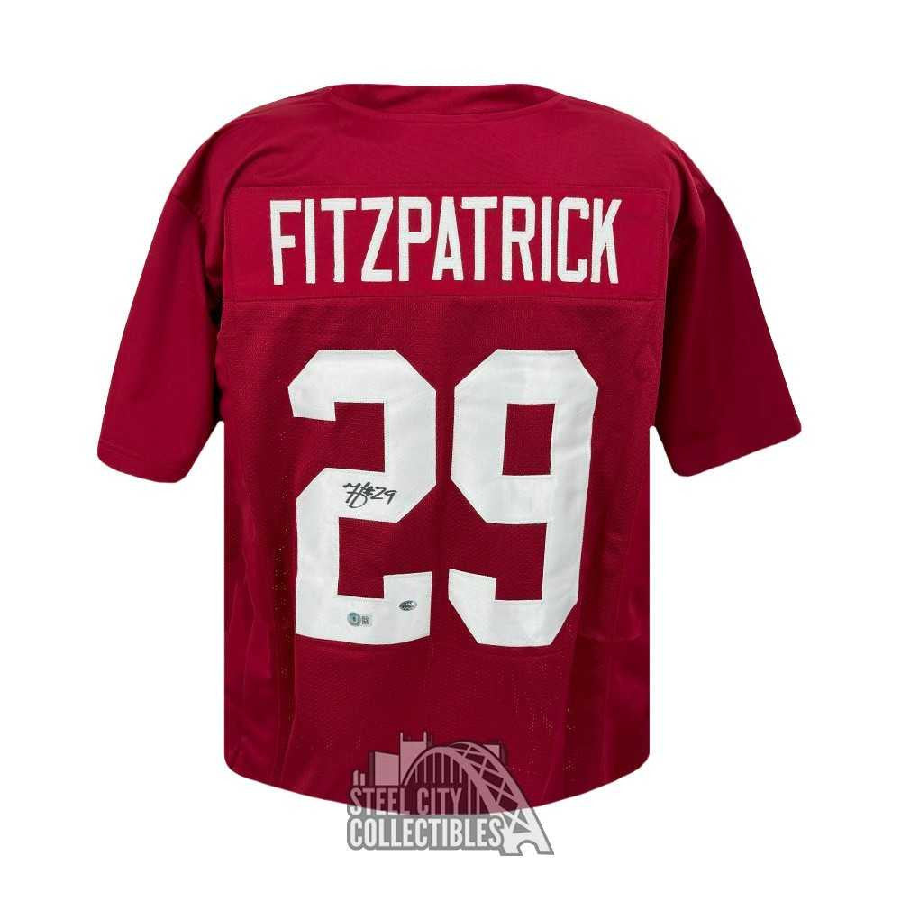 Minkah Fitzpatrick Autographed Alabama Custom Maroon Football Jersey - BAS