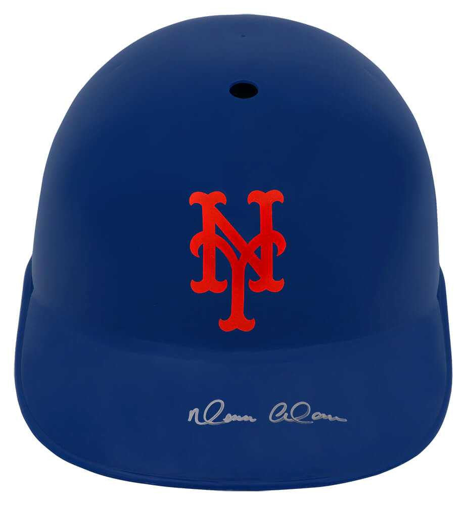 Moises Alou Signed New York Mets Souvenir Replica Batting Helmet